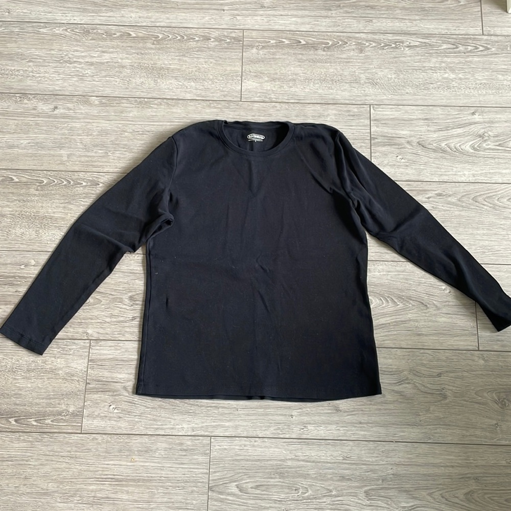 EC Women’s Northern Reflections Long Sleeve Crew T-shirt - Black - Size L